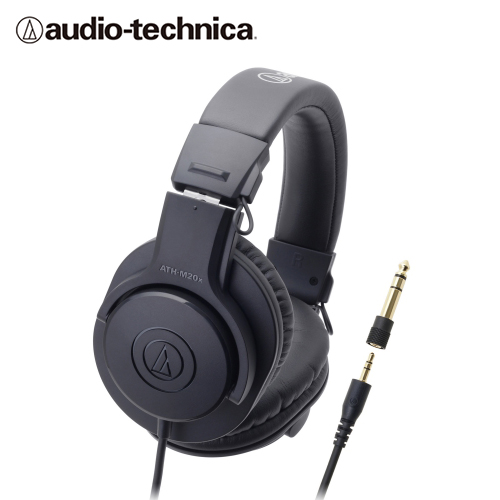 【audio-technica 鐵三角】ATH-M20x 專業型監聽耳機