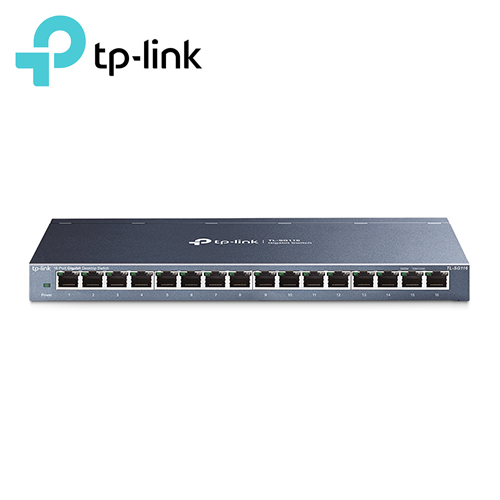 【TP-Link】TL-SG116 16埠網路交換器(鐵殼)