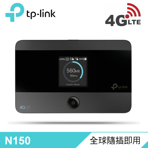 【TP-LINK】M7350 4G 進階版 LTE 行動Wi-Fi 分享器 (英文版)