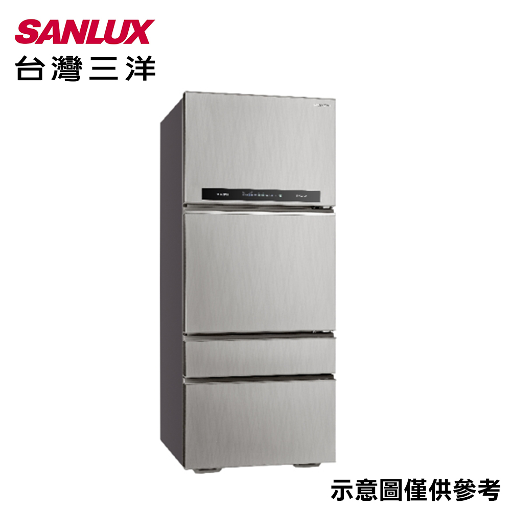 【SANLUX台灣三洋】560公升直流變頻四門冰箱SR-C560DV1