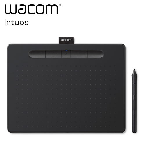 Intuos Comfort Plus Medium 繪圖板(藍芽版) - 黑