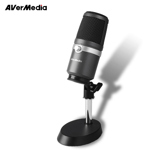 【AVerMedia 圓剛】AM310 黑鳩USB專業麥克風