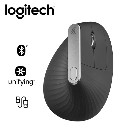 【Logitech 羅技】MX VERTICAL 無線垂直滑鼠