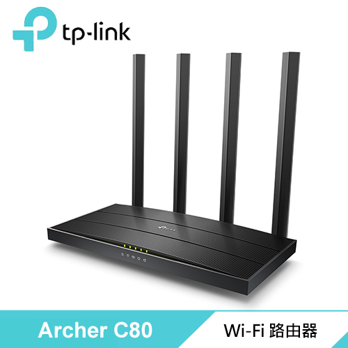 【TP-LINK】ARCHER C80 AC1900 MU-MIMO Wi-Fi 路由器