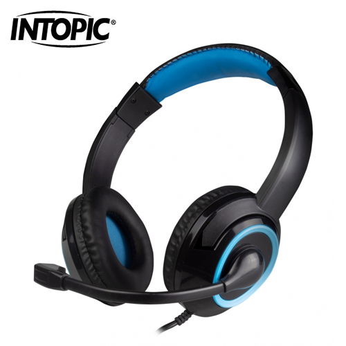 【INTOPIC 廣鼎】頭戴式耳機麥克風(JAZZ-M309)