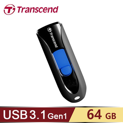 創見 JetFlash 790 64G USB 3.1 隨身碟 黑