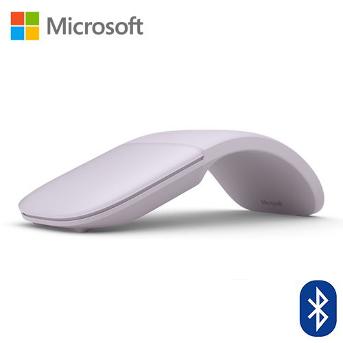 【Microsoft 微軟】Arc Mouse 滑鼠(丁香紫)