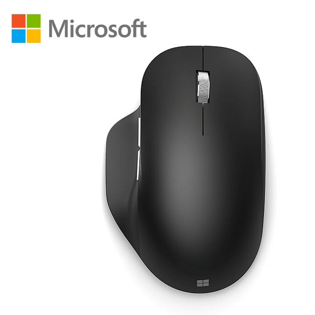 【Microsoft 微軟】藍牙人體工學滑鼠 - 霧光黑