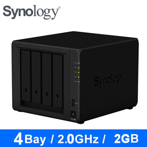【Synology 群暉科技】DS420+ 4Bay 網路儲存伺服器