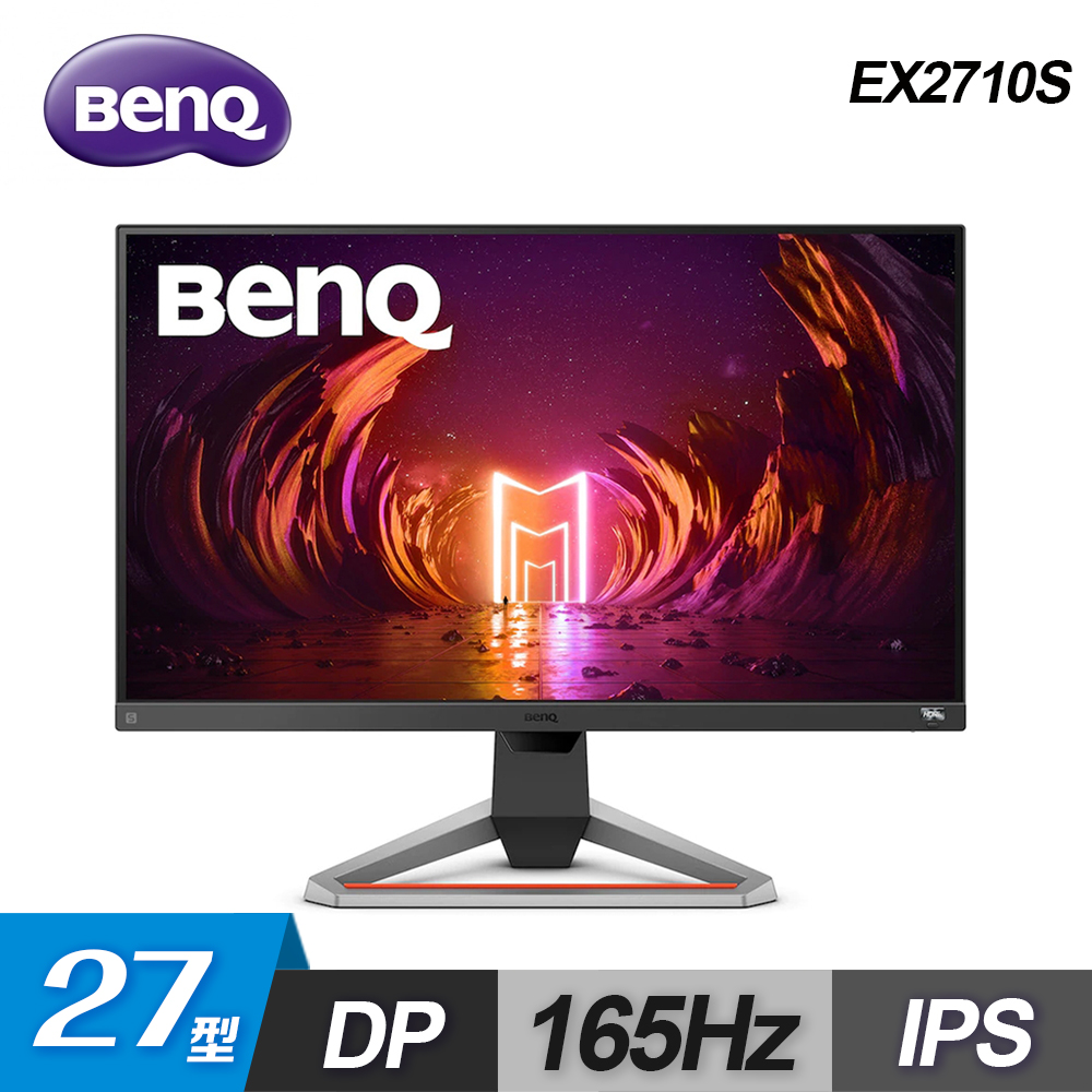 【BenQ 明基】MOBIUZ EX2710S 27型 極速電競螢幕