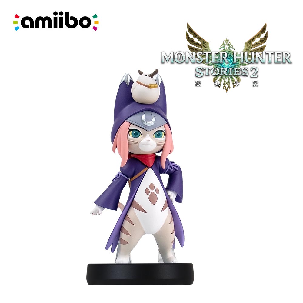 【NS Switch】任天堂 amiibo 魔物獵人物語2系列-月路