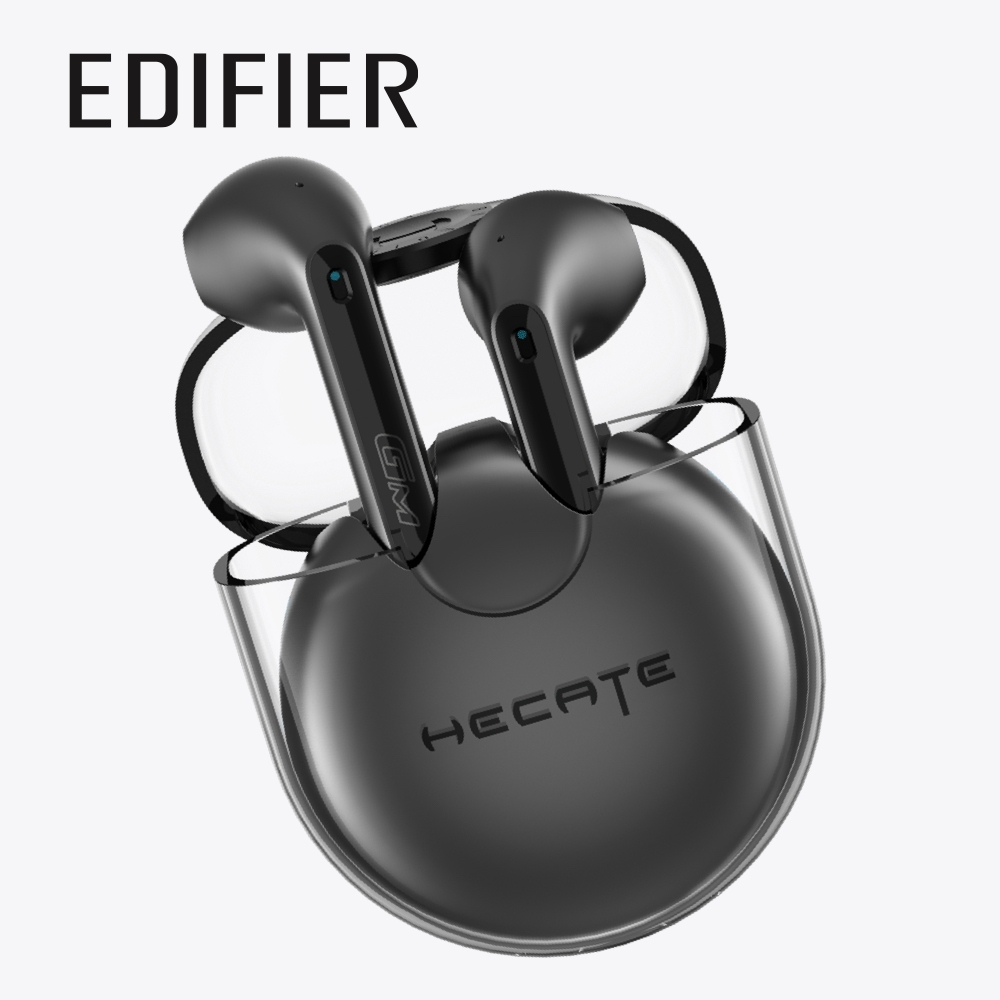 【Edifier 漫步者】GM5 真無線藍牙電競耳機 黑色