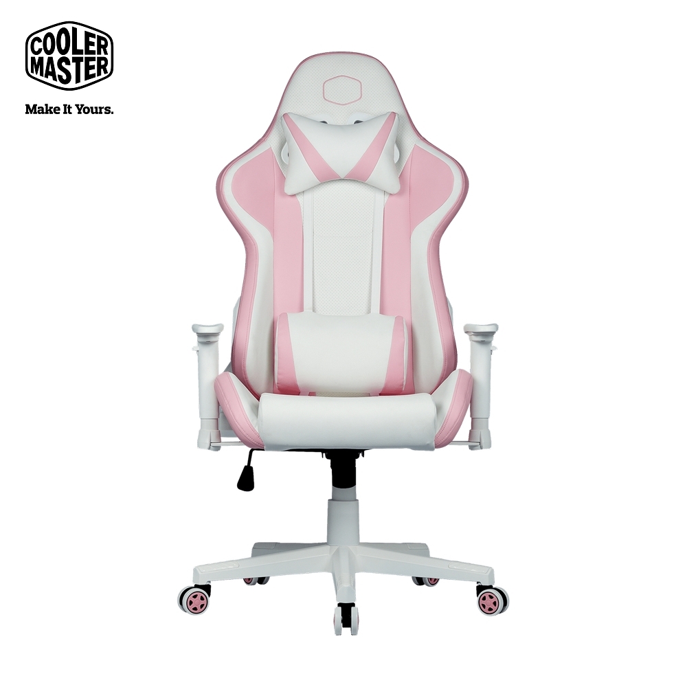 【CoolerMaster 酷碼】Caliber R1S Rose 玫瑰白 電競椅