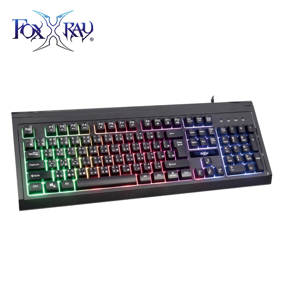 【FOXXRAY 狐鐳】FXR-BKL-60 灰燼戰狐電競鍵盤