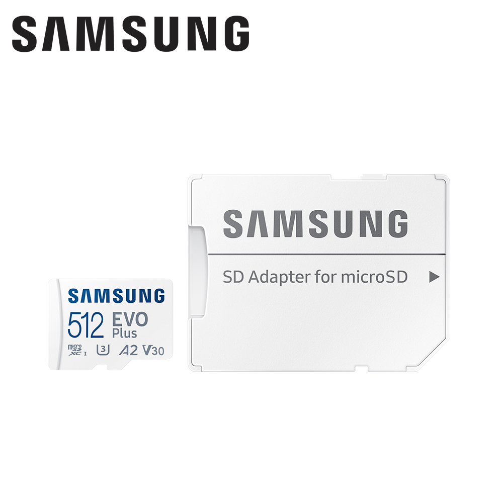 【Samsung 三星】2021 EVO Plus microSD 512GB 記憶卡