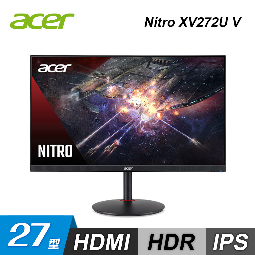 【Acer 宏碁】Nitro XV272U V 2K電競螢幕