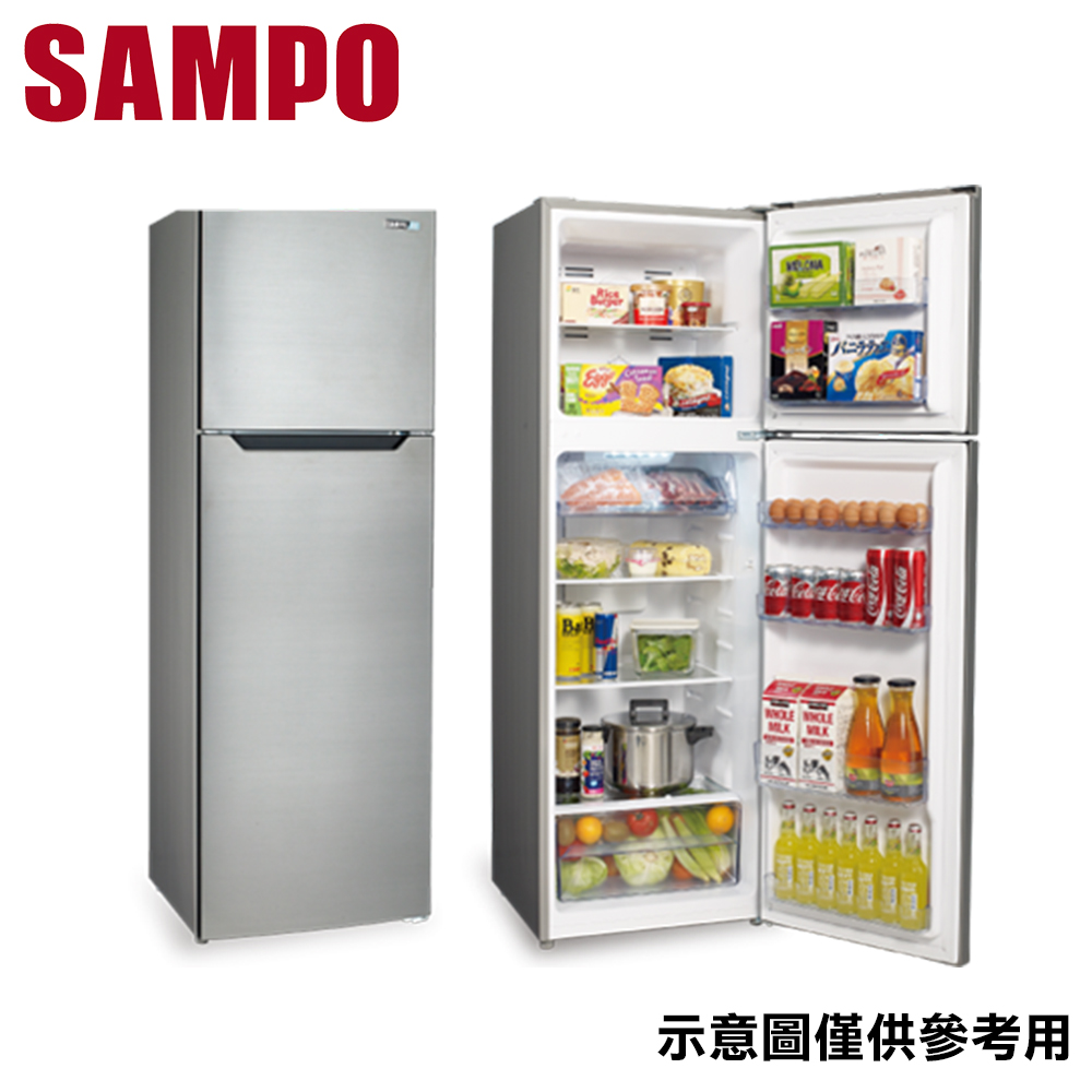 【SAMPO聲寶】250公升定頻雙門冰箱 SR-B25G
