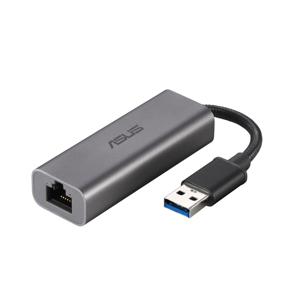 【ASUS 華碩】USB-C2500 RJ45 乙太網路轉接器