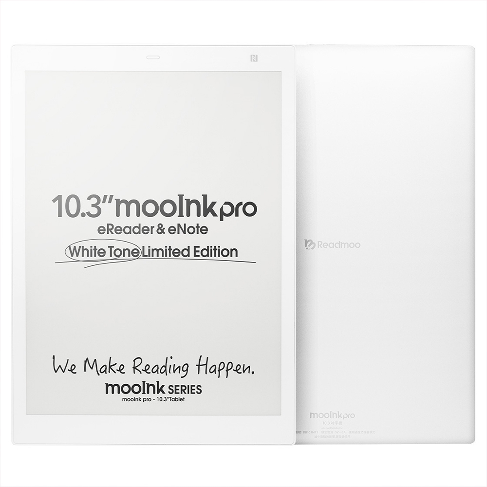 【Readmoo 讀墨】mooInk Pro 10.3吋電子書閱讀器 白色