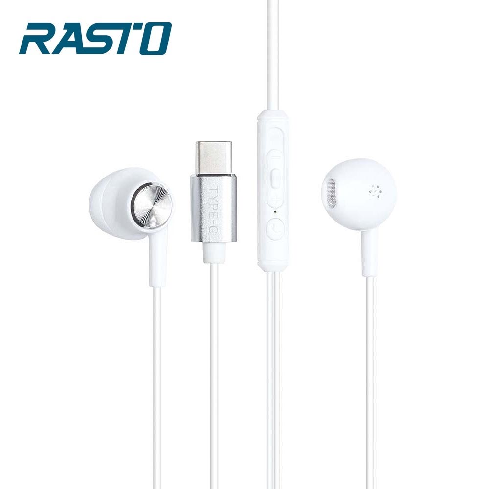 【RASTO】RS31 經典Type-C 磁吸入耳式耳機