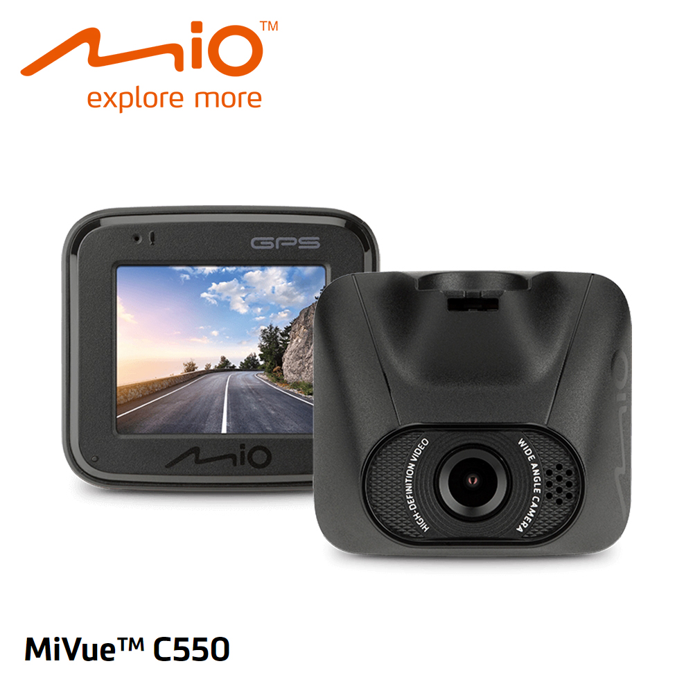 【Mio】MiVue C550 GPS 雙鏡測速行車紀錄器