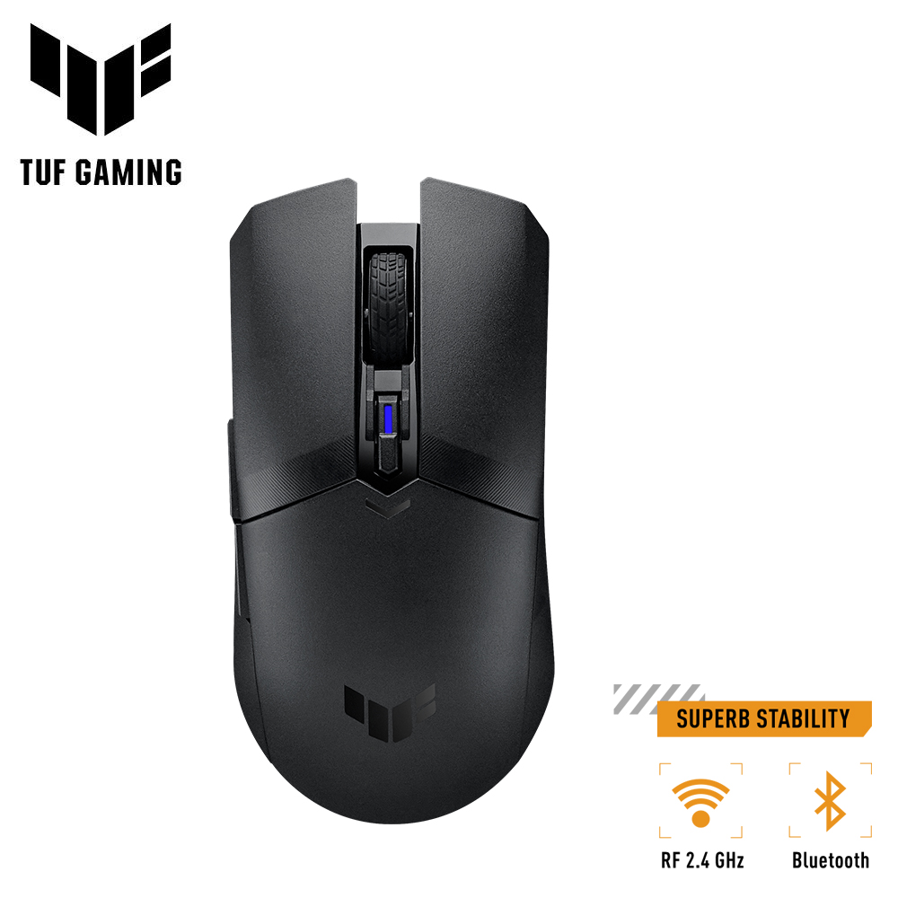 【ASUS 華碩】TUF GAMING M4 無線藍牙雙模電競滑鼠