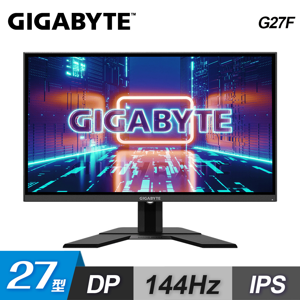 【GIGABYTE 技嘉】AORUS G27F 27型 IPS 電競螢幕