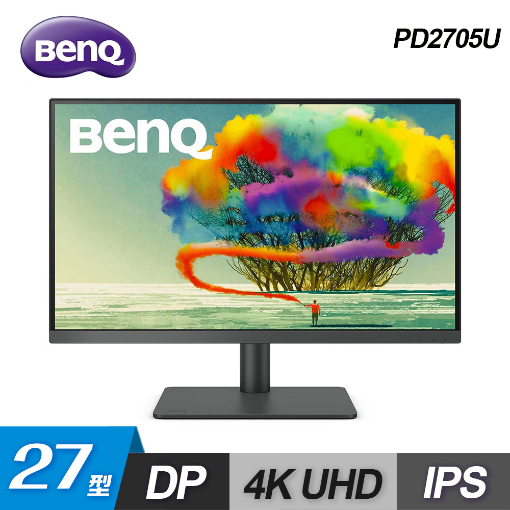 【BenQ 明基】PD2705U 72型 4K專業設計繪圖螢幕