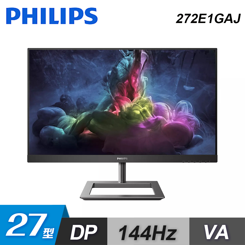 【Philips 飛利浦】272E1GAJ 27型 VA 平面電競螢幕