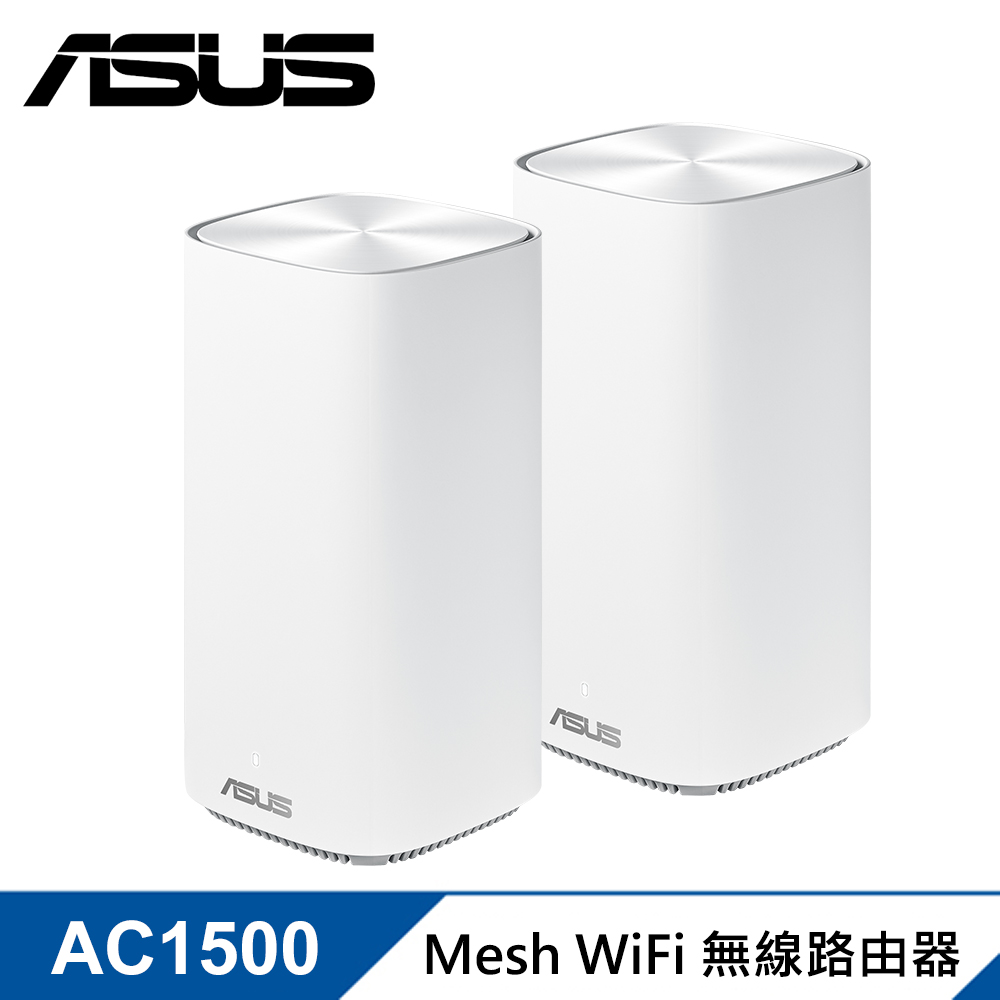 【ASUS 華碩】ZenWiFi AC Mini CD6 WiFi 路由器/分享器【雙入組】