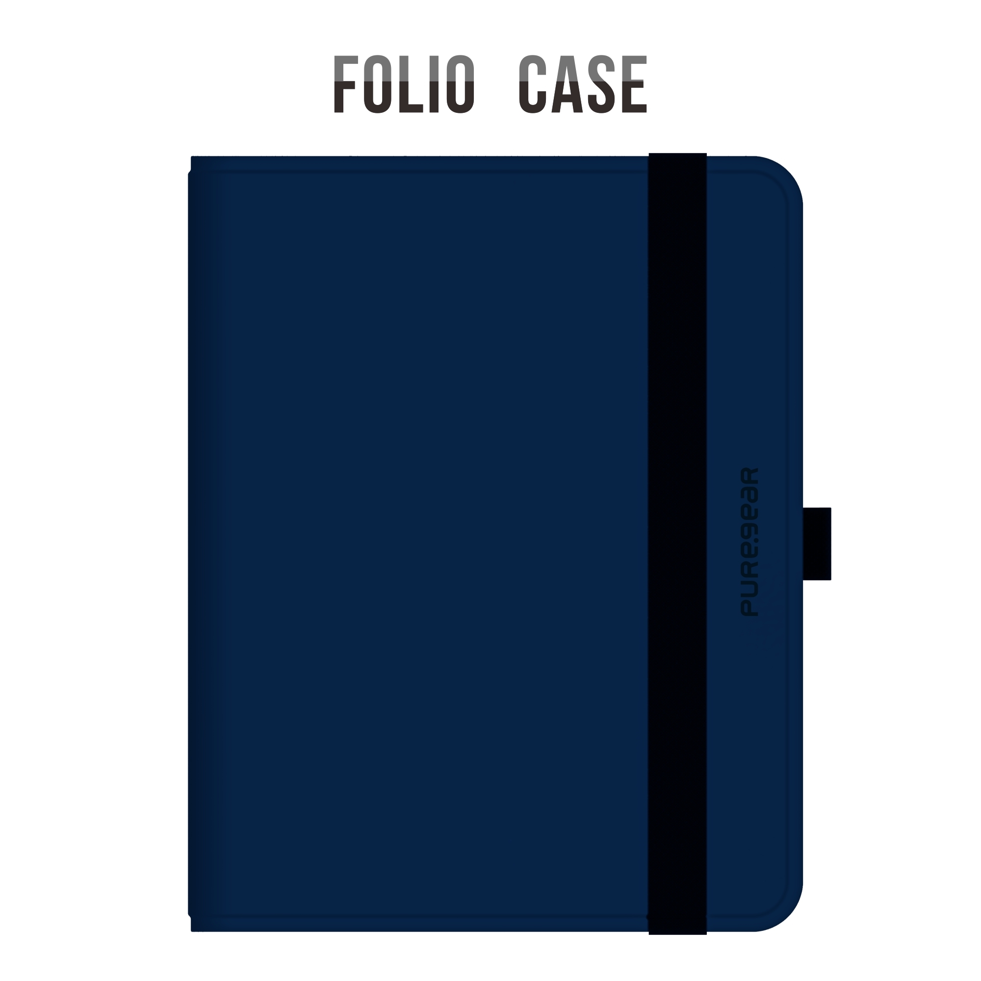 【PureGear 普格爾】FOLIO CASE 多功能平板電腦皮套 [適用10-11吋] 海軍藍
