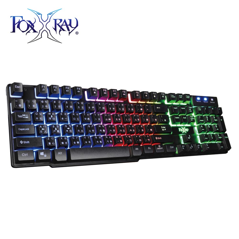 【FOXXRAY 狐鐳】FXR-BKL-72 鋼毅戰狐電競鍵盤
