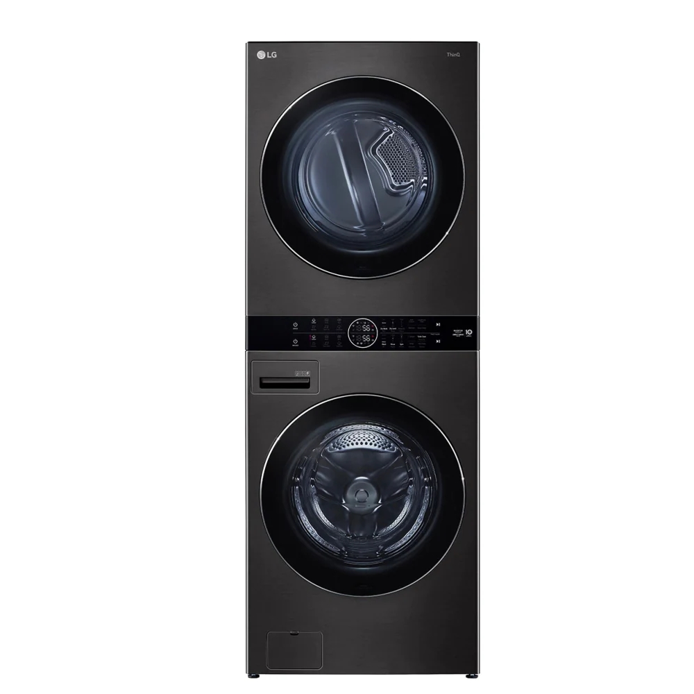 【LG】WashTower 19公斤AI智能洗乾衣機 [WD-S1916B黑] 含基本安裝