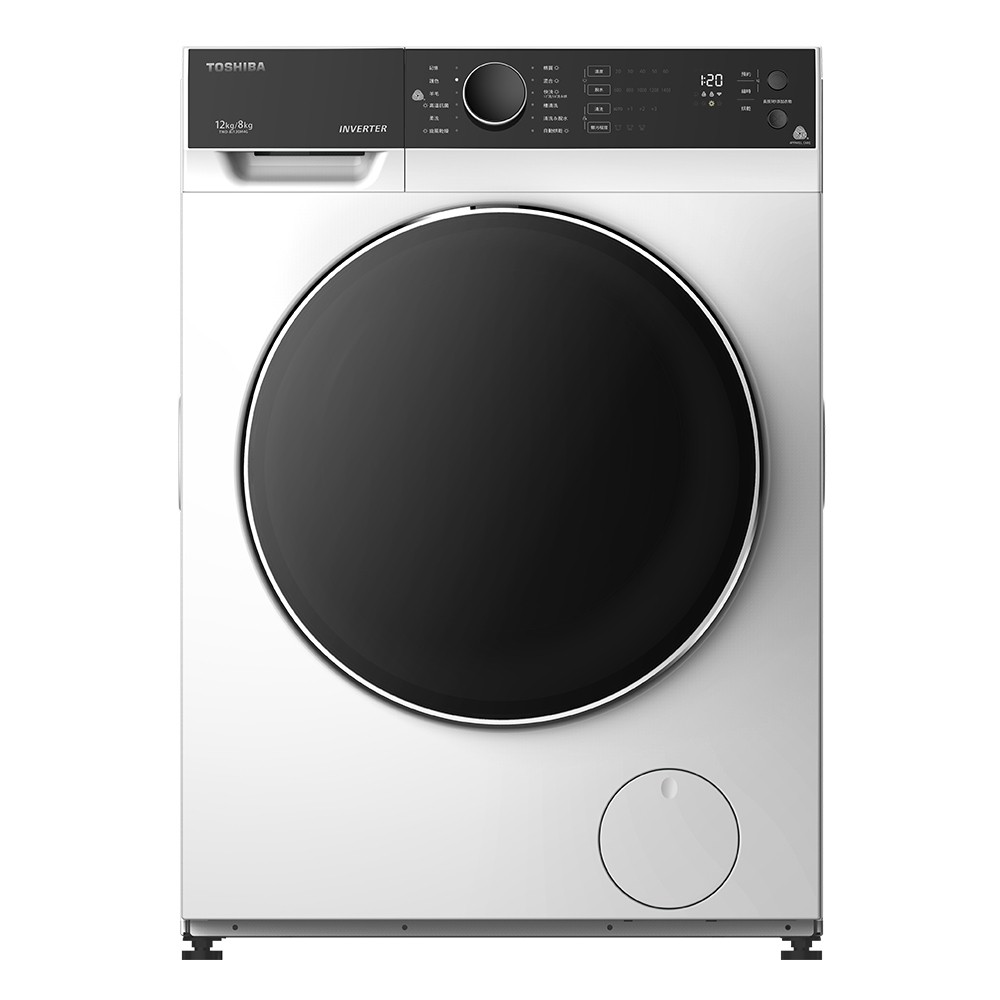 【TOSHIBA】東芝12公斤洗脫烘變頻式滾筒洗衣機 [TWD-BJ130M4G] 含基本安裝 隨貨贈南僑水晶劑