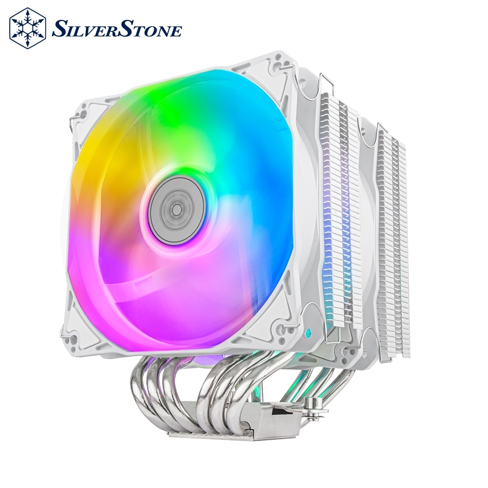 【SilverStone 銀欣】Hydrogon D120 ARGB CPU 散熱器 白色
