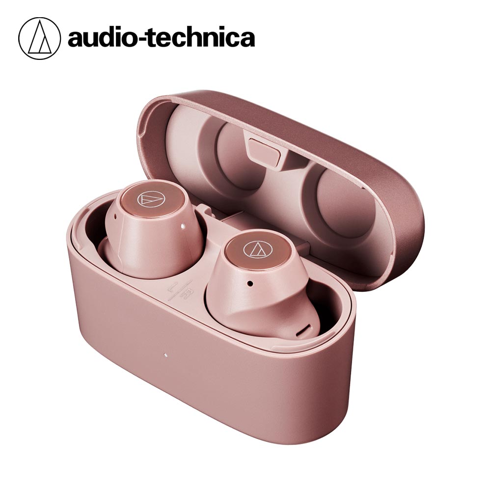 【audio-technica 鐵三角】ATH-CKS30TW 真無線藍牙耳機-粉