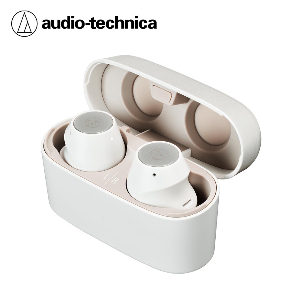 【audio-technica 鐵三角】ATH-CKS30TW 真無線藍牙耳機-白