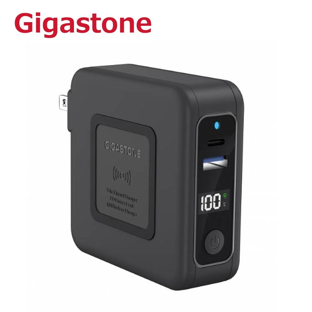 【Gigastone】4合1 Qi 無線旅充行動電源 QP-10200B