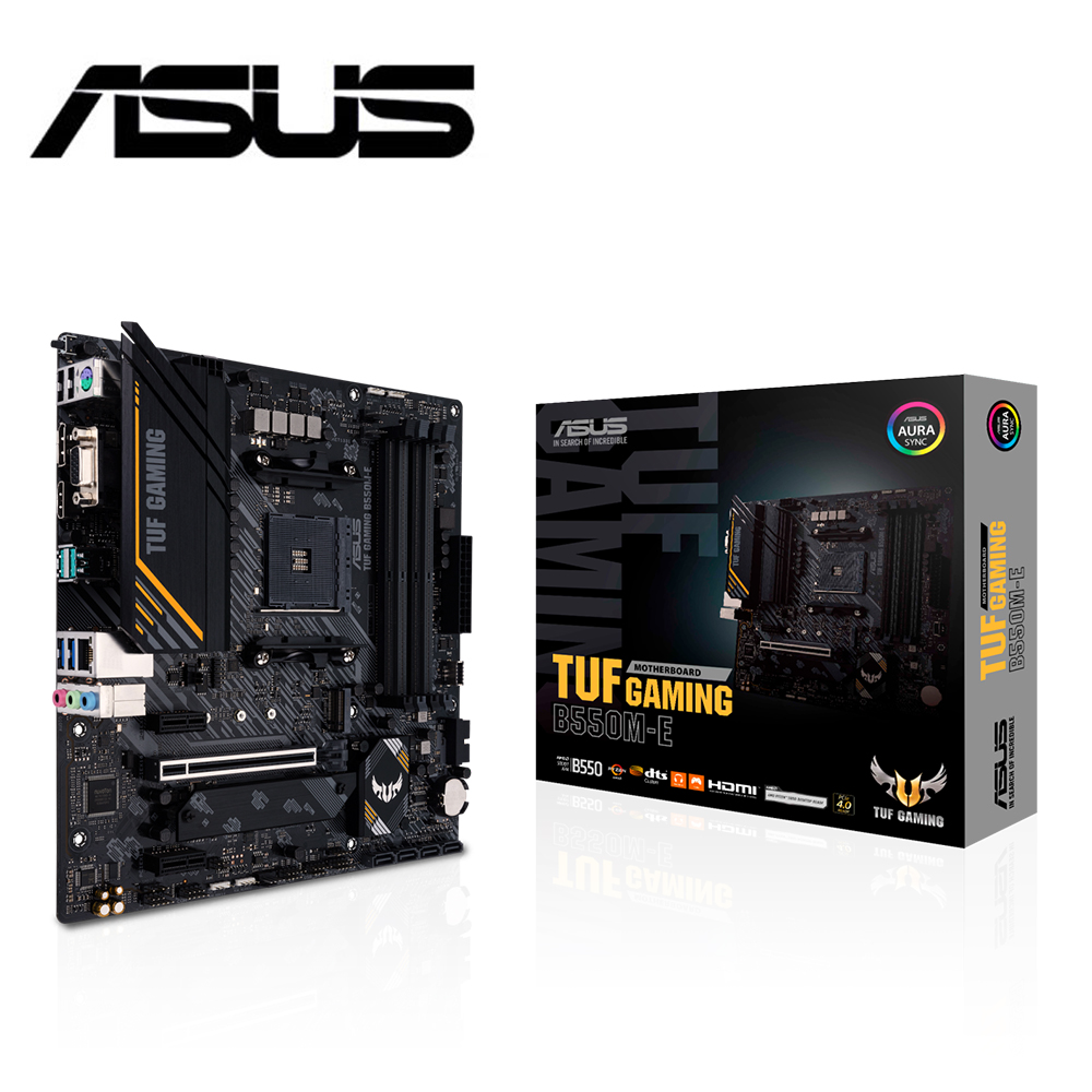 【ASUS 華碩】TUF GAMING B550M-E 主機板