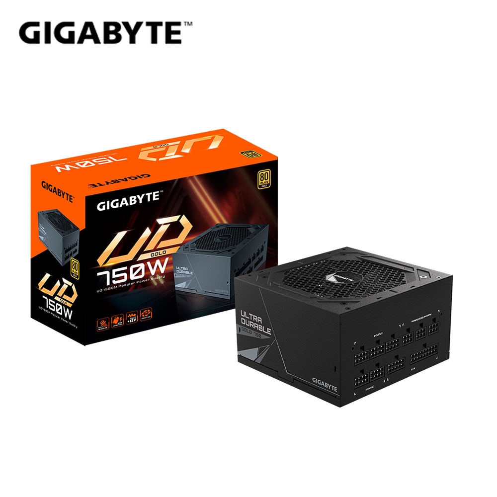 【GIGABYTE 技嘉】GP-UD750GM 金牌電源供應器