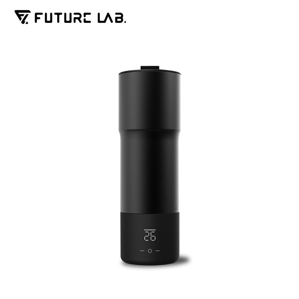 【Future Lab. 未來實驗室】Gradit 隨行溫控杯/晶粹黑
