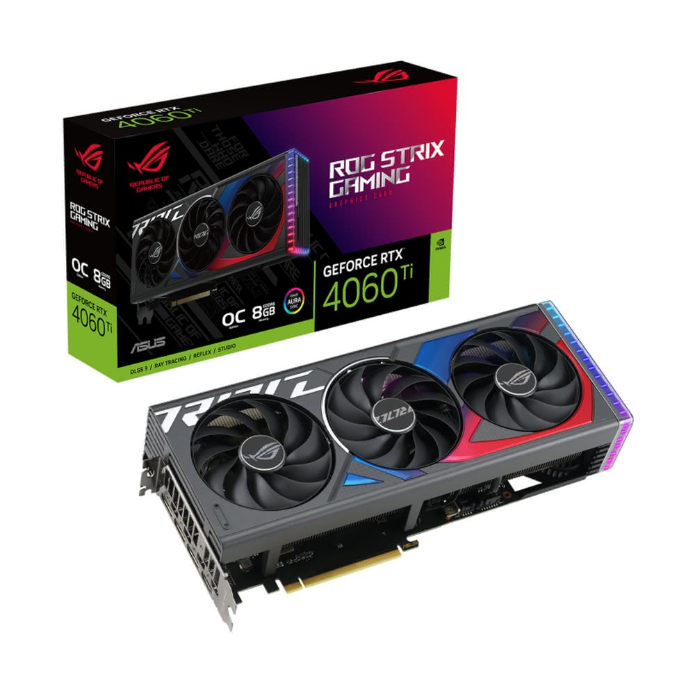 【ASUS 華碩】STRIX-RTX4060TI-O8G-GAMING 顯示卡