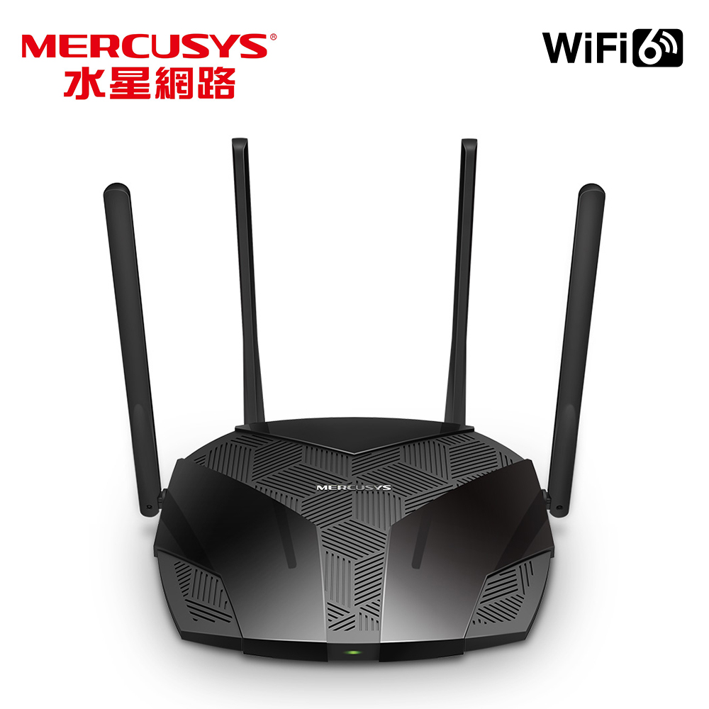 【Mercusys 水星】MR80X AX3000 雙頻 Wi-Fi 6 路由器