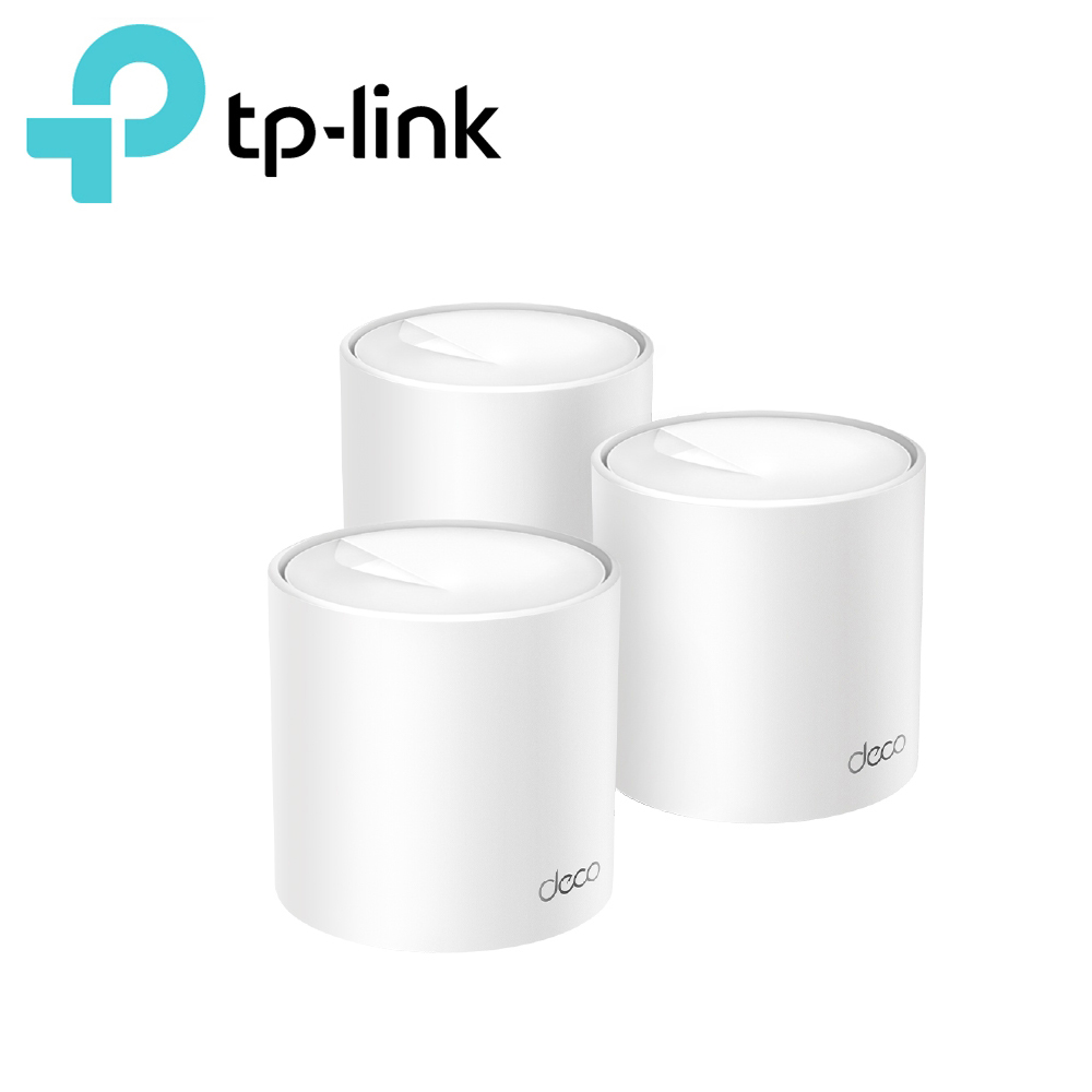 【TP-Link】Deco X10 AX1500 雙頻 MESH 路由器 3入組