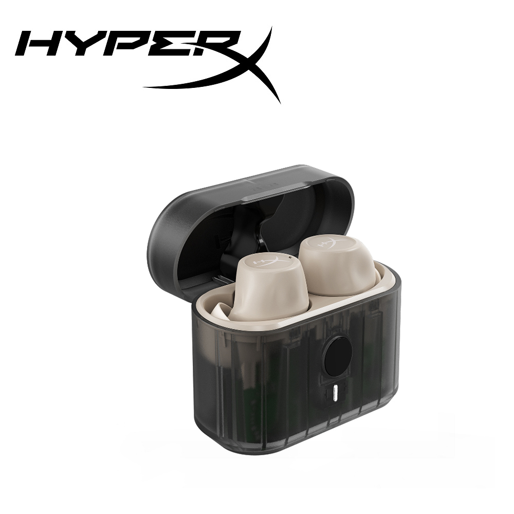 【HyperX】Cirro Buds Pro 雲鶯 真無線 入耳式耳機 米白色 727A7AA