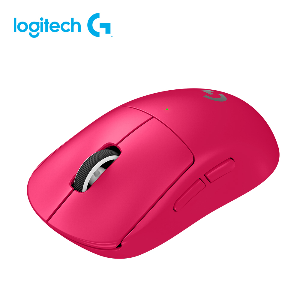 【Logitech 羅技】G PRO X 無線輕量滑鼠二代 桃色