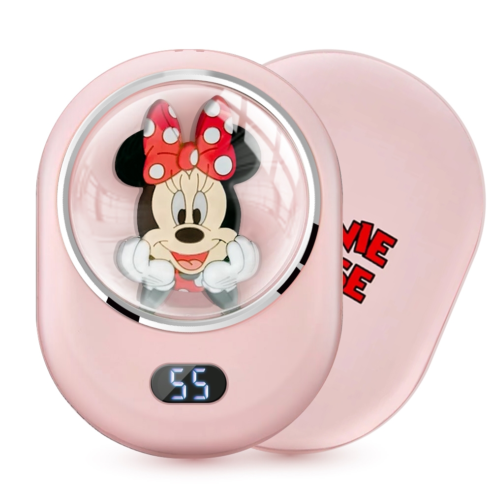 【Disney】迪士尼系列暖手行動電源 5000mah 米妮款