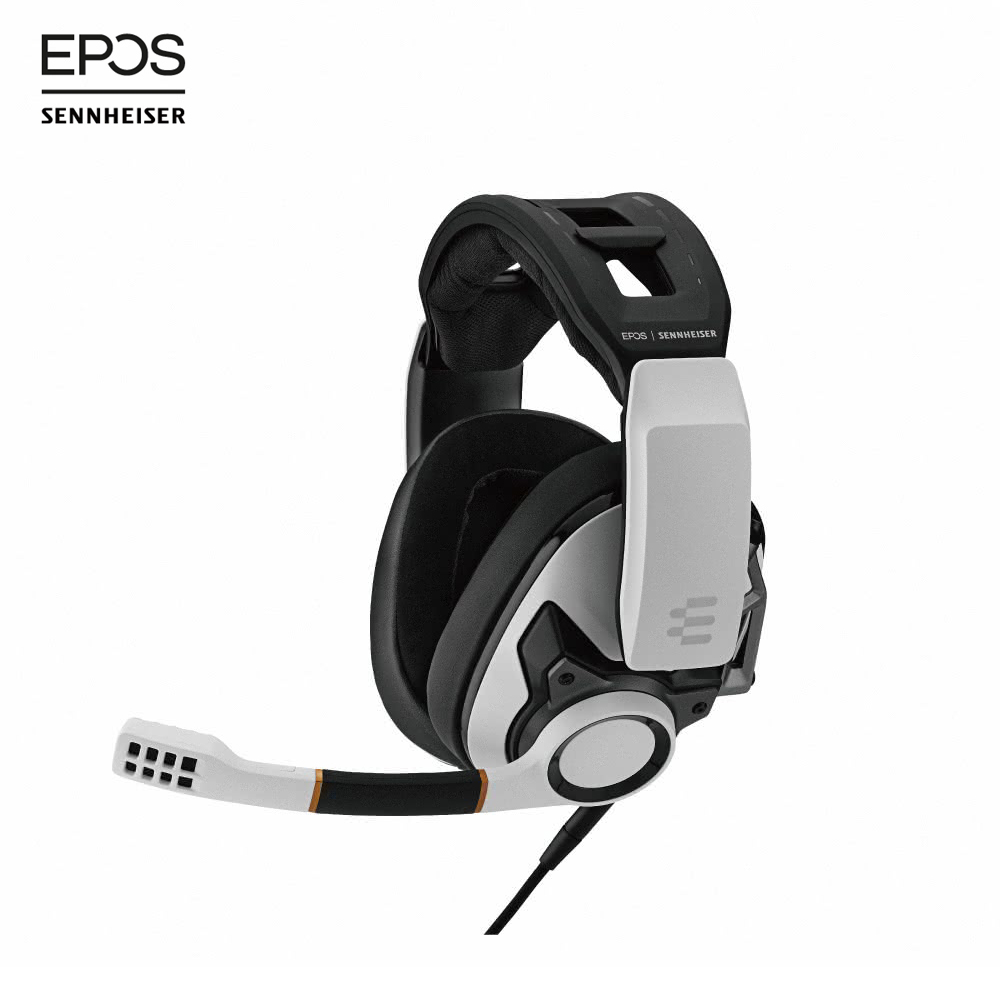 【EPOS】GSP 601 封閉式電競耳機 白色