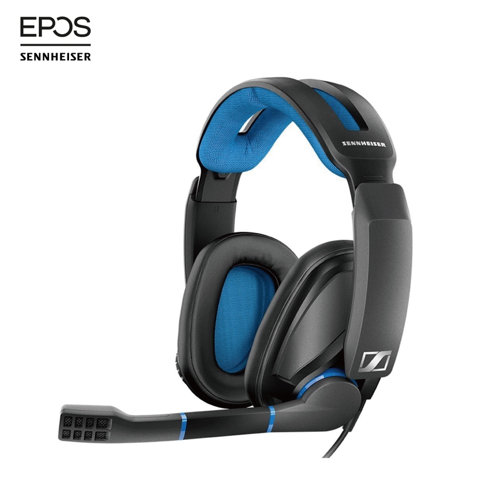 【EPOS】GSP 300 封閉式電競耳機 藍色