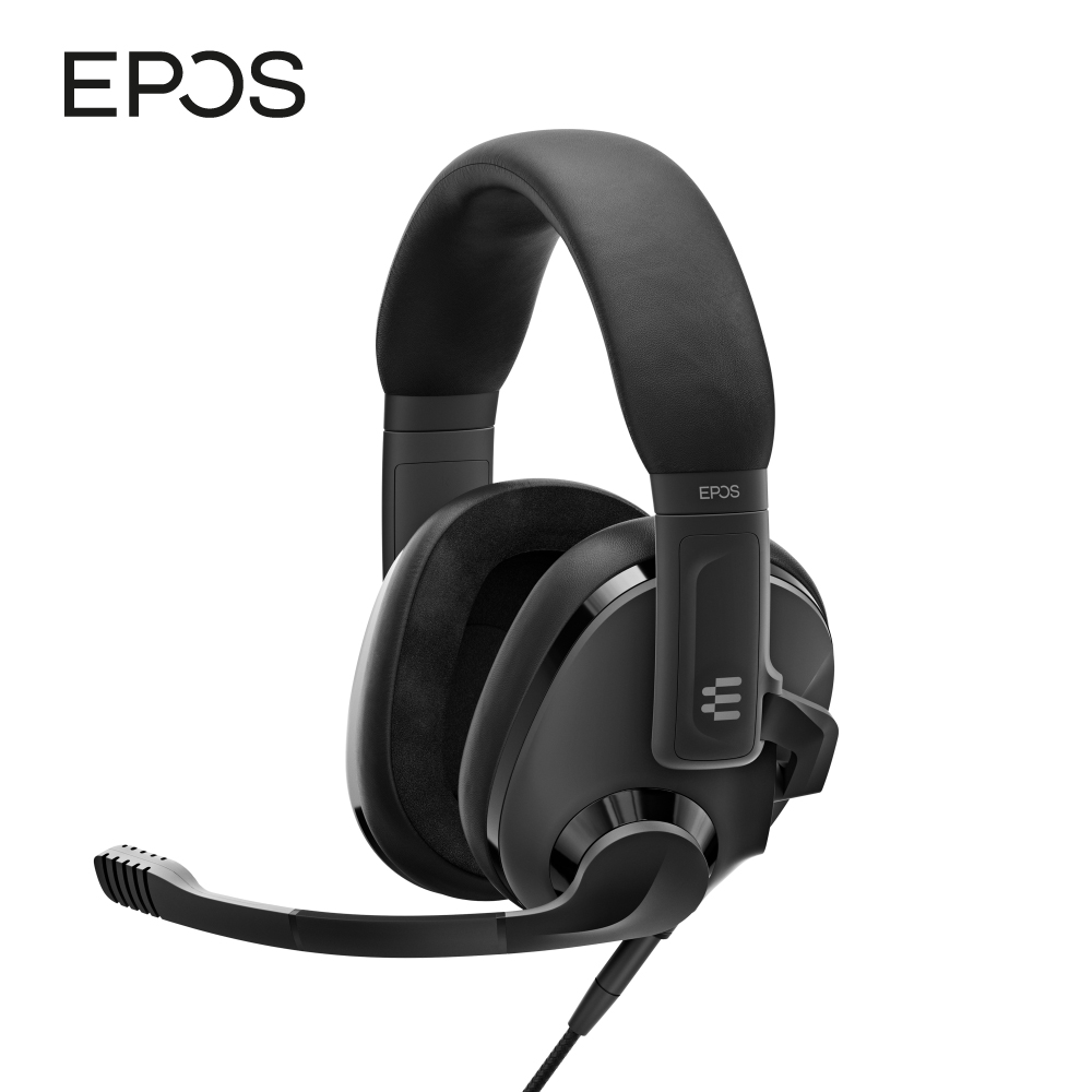 【EPOS】H3 封閉式電競耳機 瑪瑙黑
